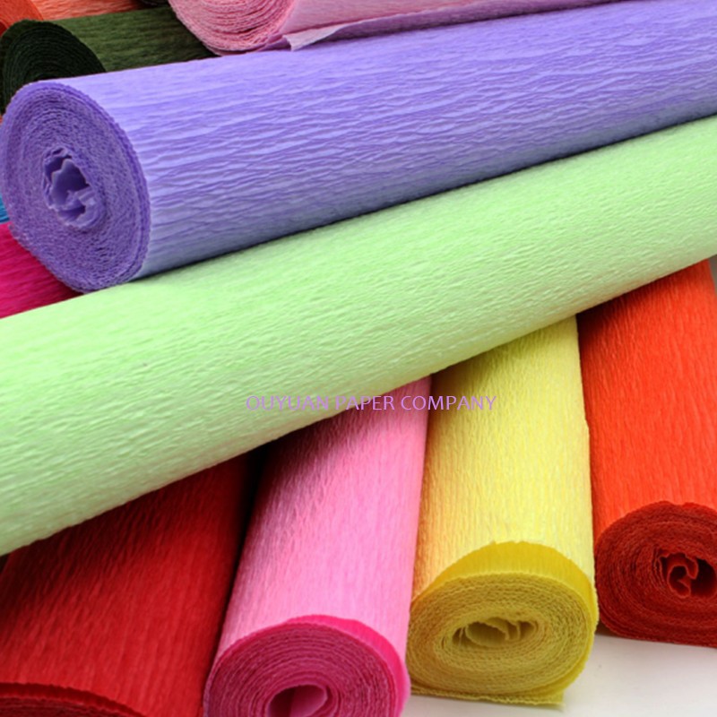 Blue Crepe Paper