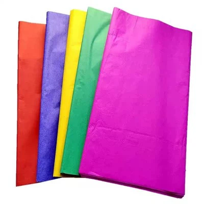Hârtie de țesut colorat
